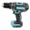 Makita DHP 482 SGK Akku Schlagbohrschrauber 18V 62Nm + 1x Akku 6,0Ah + Ladegerät + 100 Tlg. Bit Bohrer Set + Koffer 10