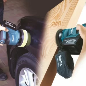 Makita Akku Exzenterschleifer 18V Ohne Akku, Ohne Ladegerät, Ohne Koffer DBO180Z 9