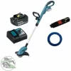 Makita Akku Rasentrimmer DUR181Z 18V + BL1850B Akkupack 5,0Ah + Ladegerät DC18RC 7