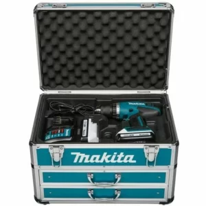 Makita DF457DWEX6 2×1,3 Ah + 102 Tlg Zub. + Koffer 15