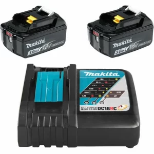 Makita Akku-Schlagbohrschrauber DHP482JX13 2 Akkus 18V/3Ah +120-tlg Zubehör-Set 11